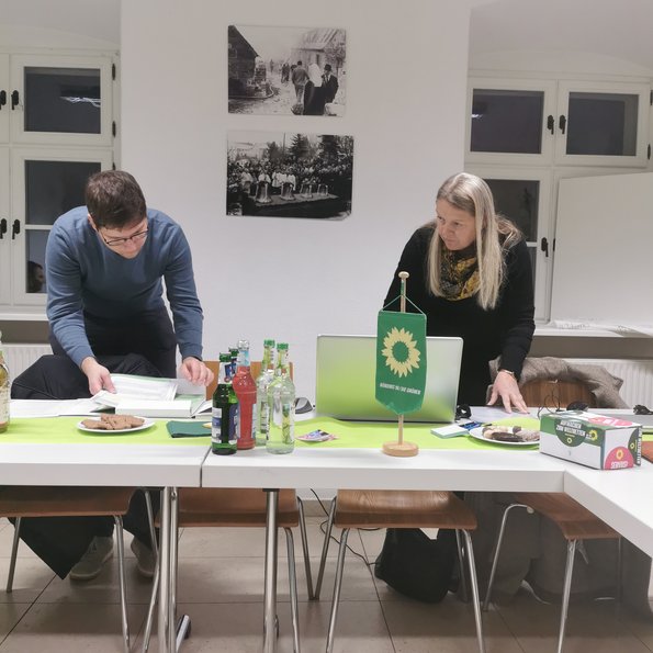 Aufstellungsversammlung Bündnis 90/Die Grünen OV Röttenbach im Deutschordenshaus